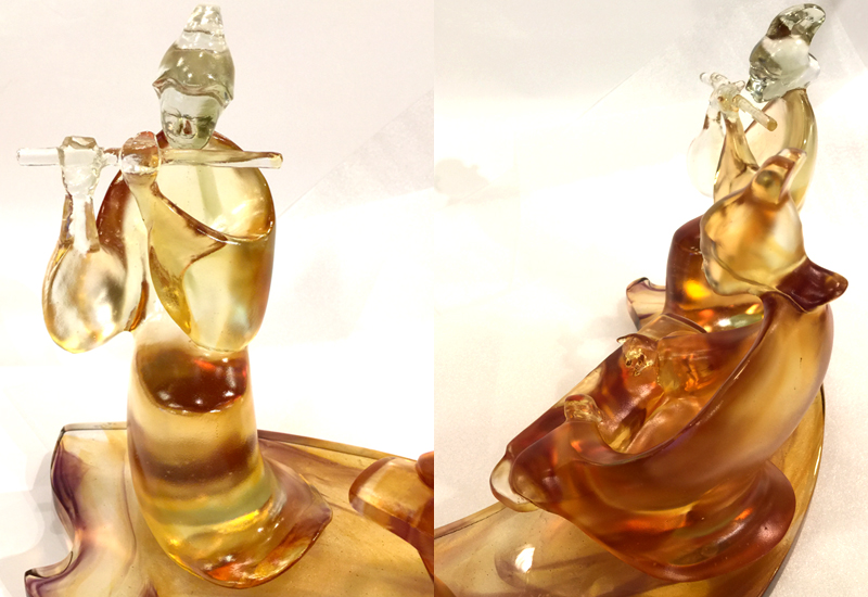 林一雄琉璃 晶靈樂姬(全套) 居家擺飾 台灣玻璃琉璃工藝 美術藝術品