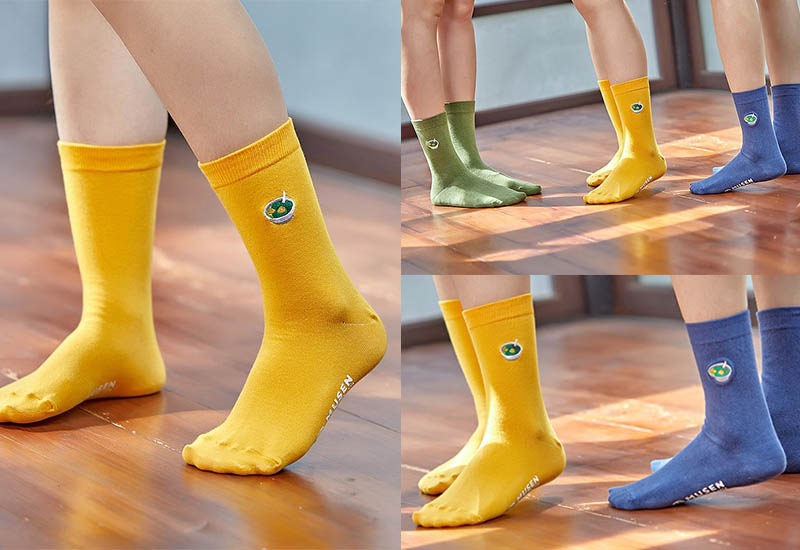 刺繡美食襪禮盒組-消暑氣(4入組) 微笑台灣MIT認證 刺繡美食襪禮盒組-消暑氣(4入組) 微笑台灣MIT認證