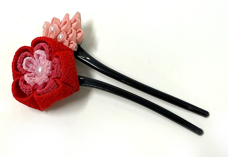 細工纏花單層繁花髮梳 細工纏花單層繁花髮梳