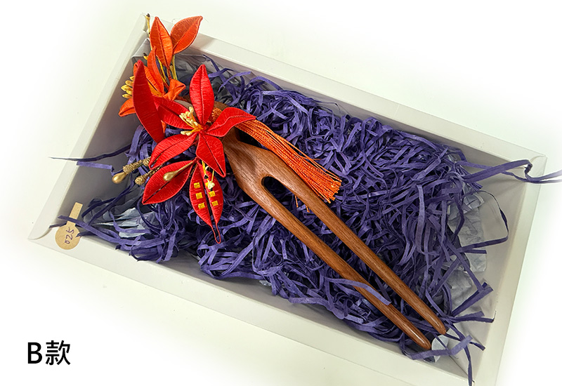 客家纏花雙花飾 客家纏花雙花飾