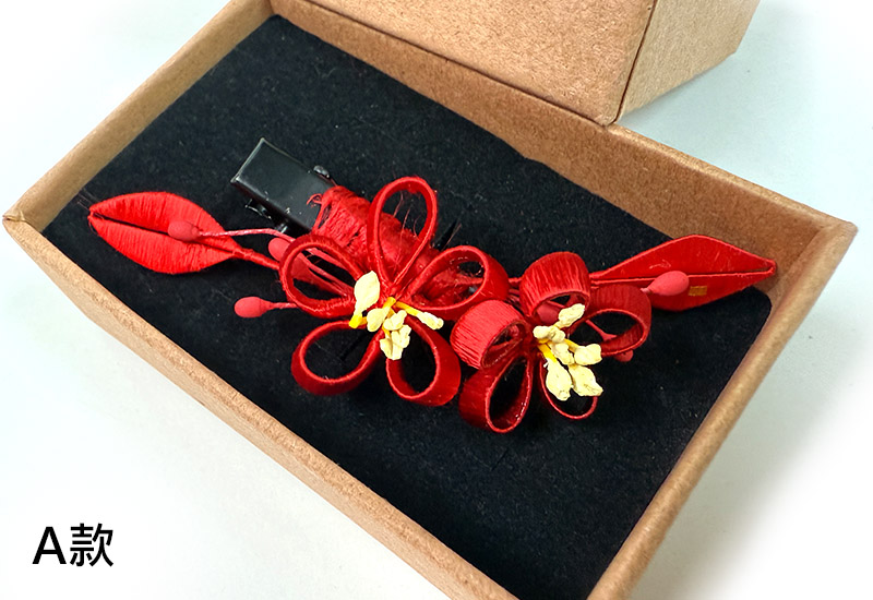 客家纏花雙花飾 客家纏花雙花飾