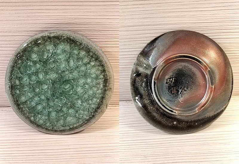【換貨補差額】林映汝 柴燒晶鑽冰裂小盤