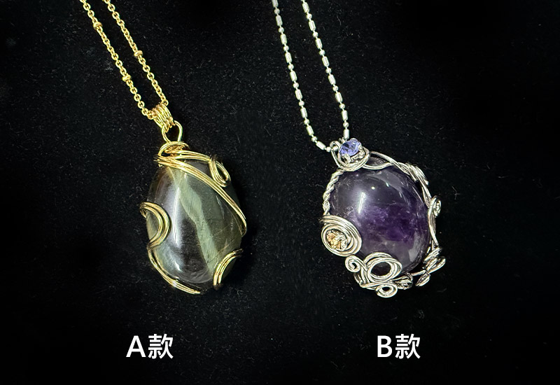 天然石簡約墬飾(004) 天然石簡約墬飾(004)