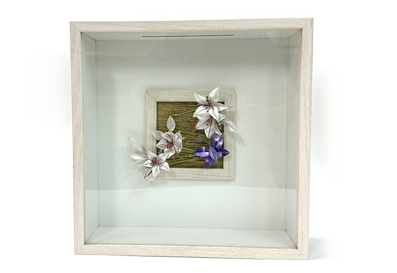 大件纏花裝置-舞花戲蝶 大件纏花裝置-舞花戲蝶