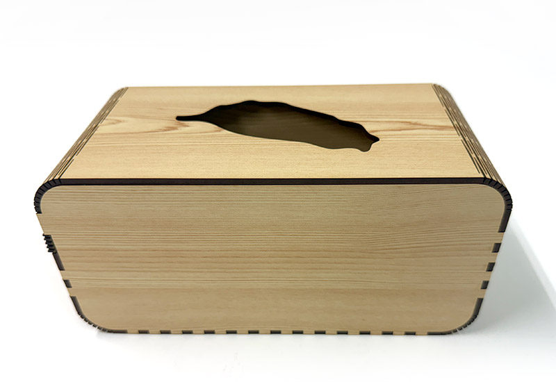 檜木紋面紙盒 檜木紋面紙盒