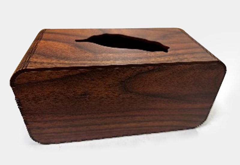 相思木紋面紙盒 相思木紋面紙盒