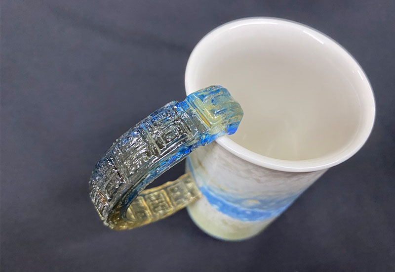山水對杯