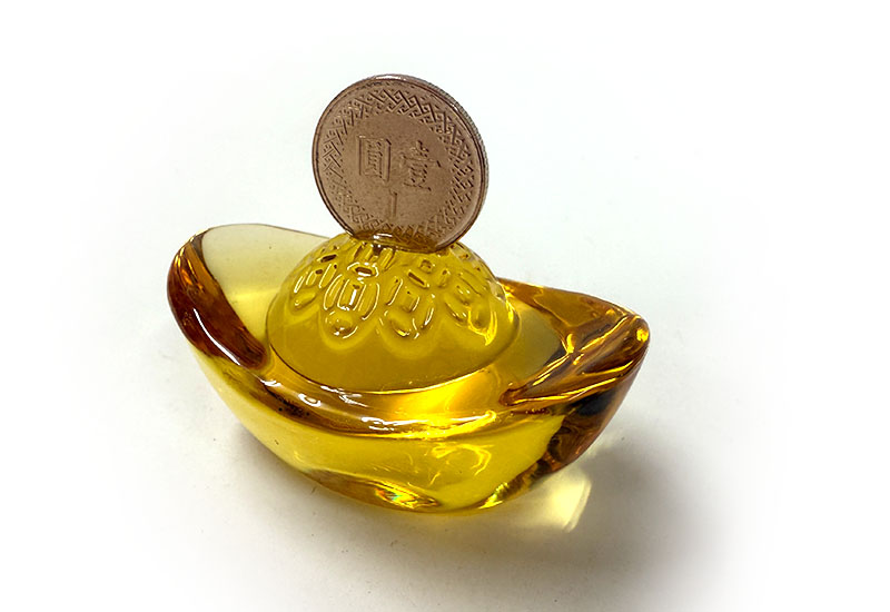 一錠有錢 金元寶擺飾 一錠有錢 金元寶擺飾