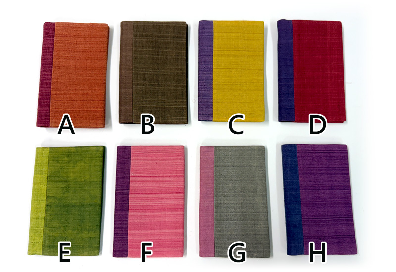 天染工坊 相見歡-天染手織絲綢雙色名片夾 天染工坊 相見歡-天染手織絲綢雙色名片夾